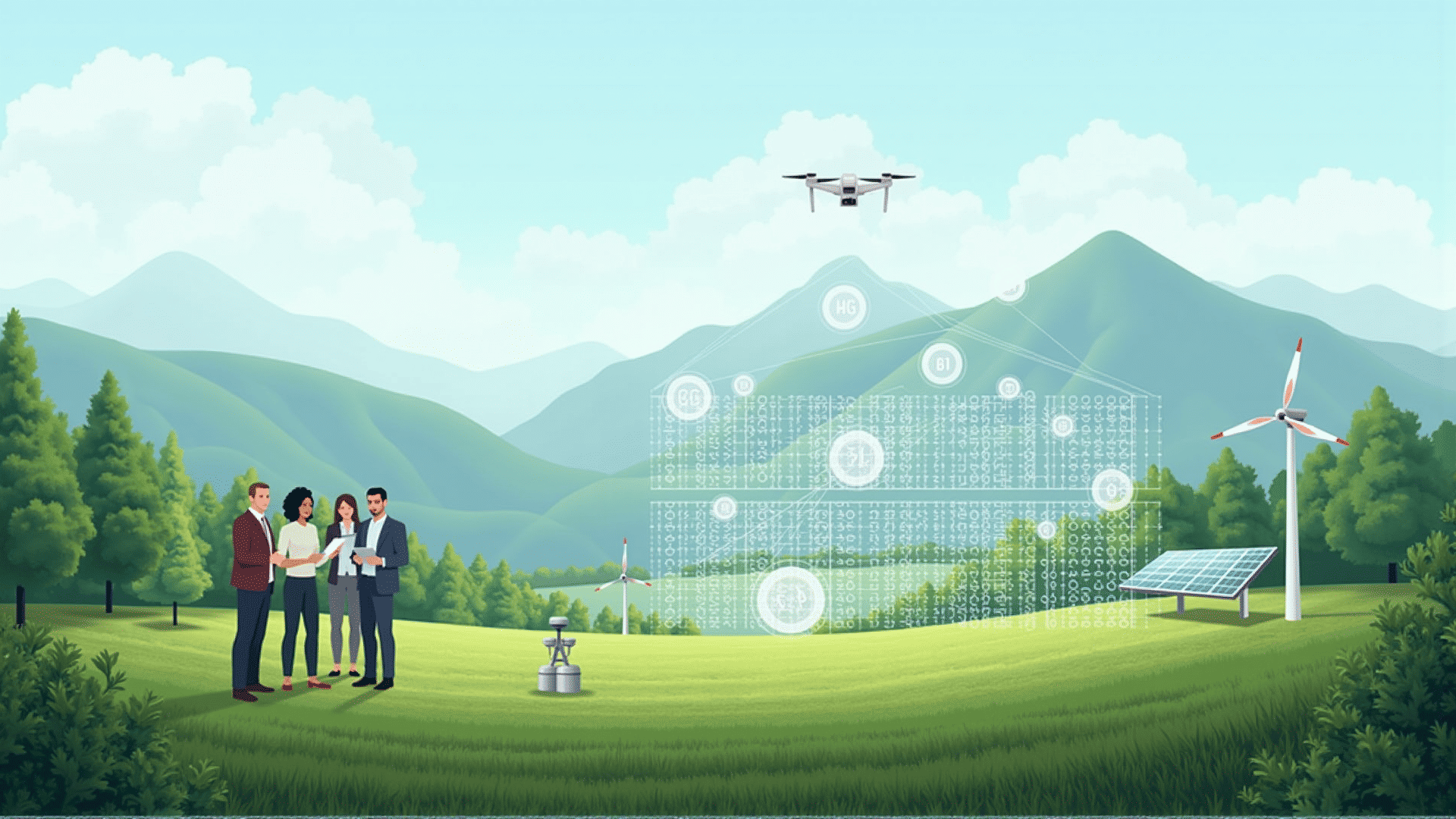 Environmental monitoring using geospatial analytics